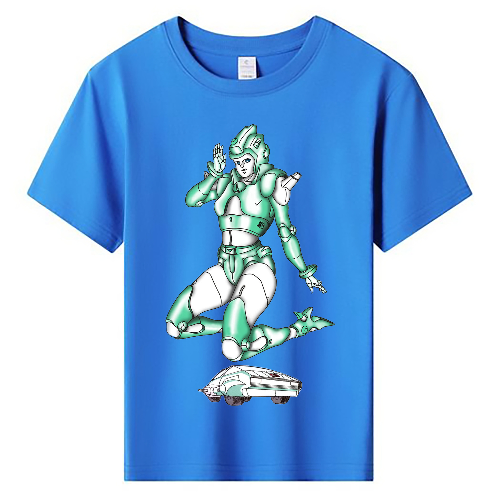 （画像用）  綿100％キッズTシャツ（フロントプリント）